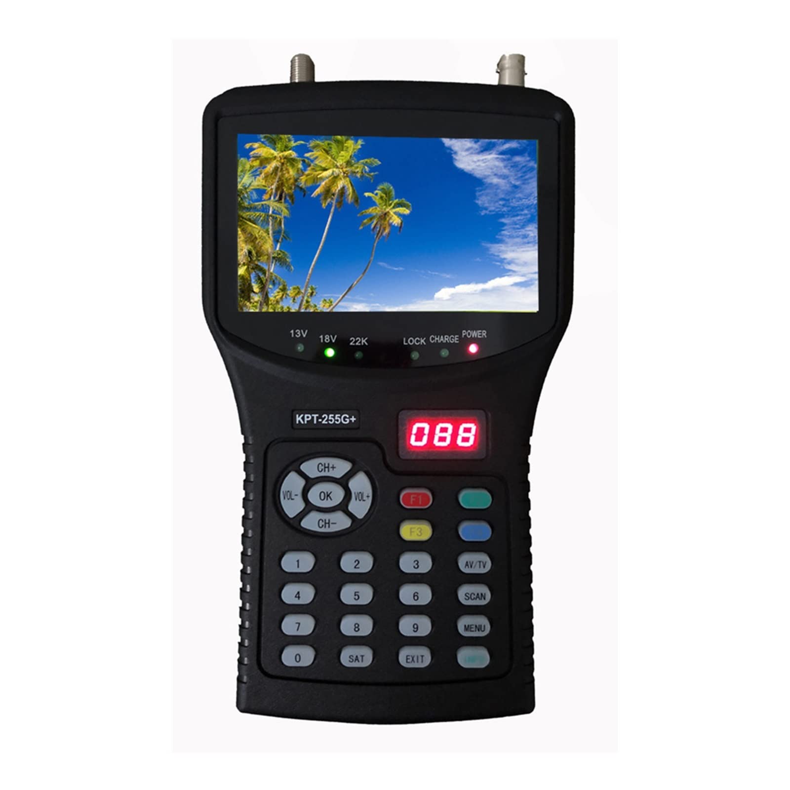Kpt-255G Finder HD testeur de caméra de vidéosurveillance avec écran LCD 4.3 pouces
