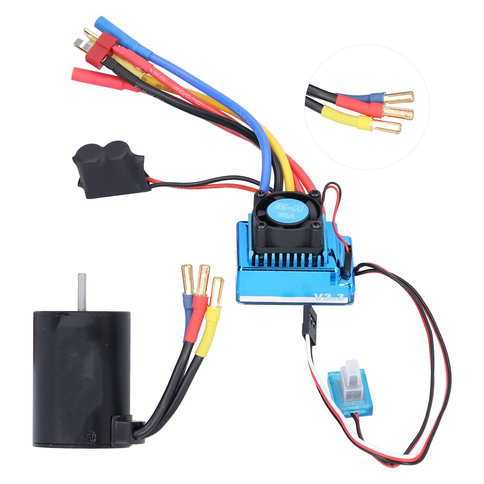 Pwshymi Zestaw Silnika 3650 3900KV do Samochodu RC