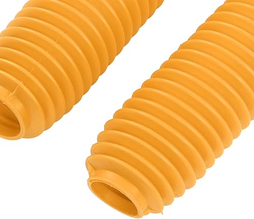 Miniatura 5 de KIMISS - 1 par de cubiertas de horquilla delantera para motocicleta, cubierta antipolvo, polainas de goma, botas de choque de repuesto para RM125