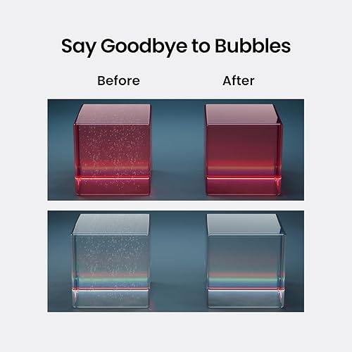 Miniatura 3 de Resiners Removedor de burbujas de resina, elimina rápidamente el 99% de burbujas en 9 minutos, cámara de desgasificación al vacío de 95 kPa, máquina