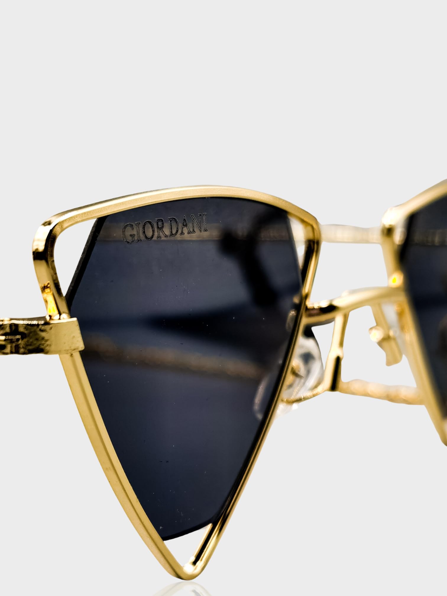 Generico Lucas Giordani Cannes – Occhiali da Sole Unisex in Metallo con Catene Intercambiabili