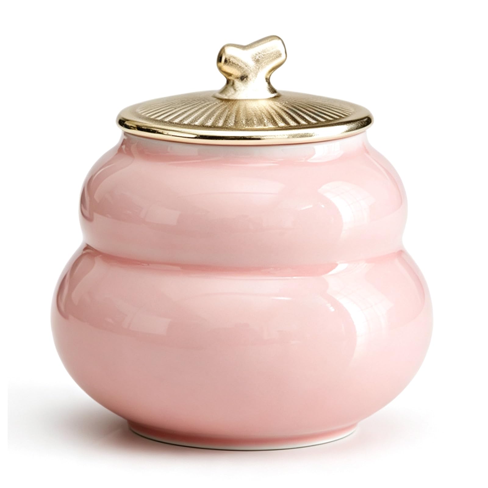 UpGBRF Ceramic Tea Caddy Storage Container Tins Jar with Airtight Lid
