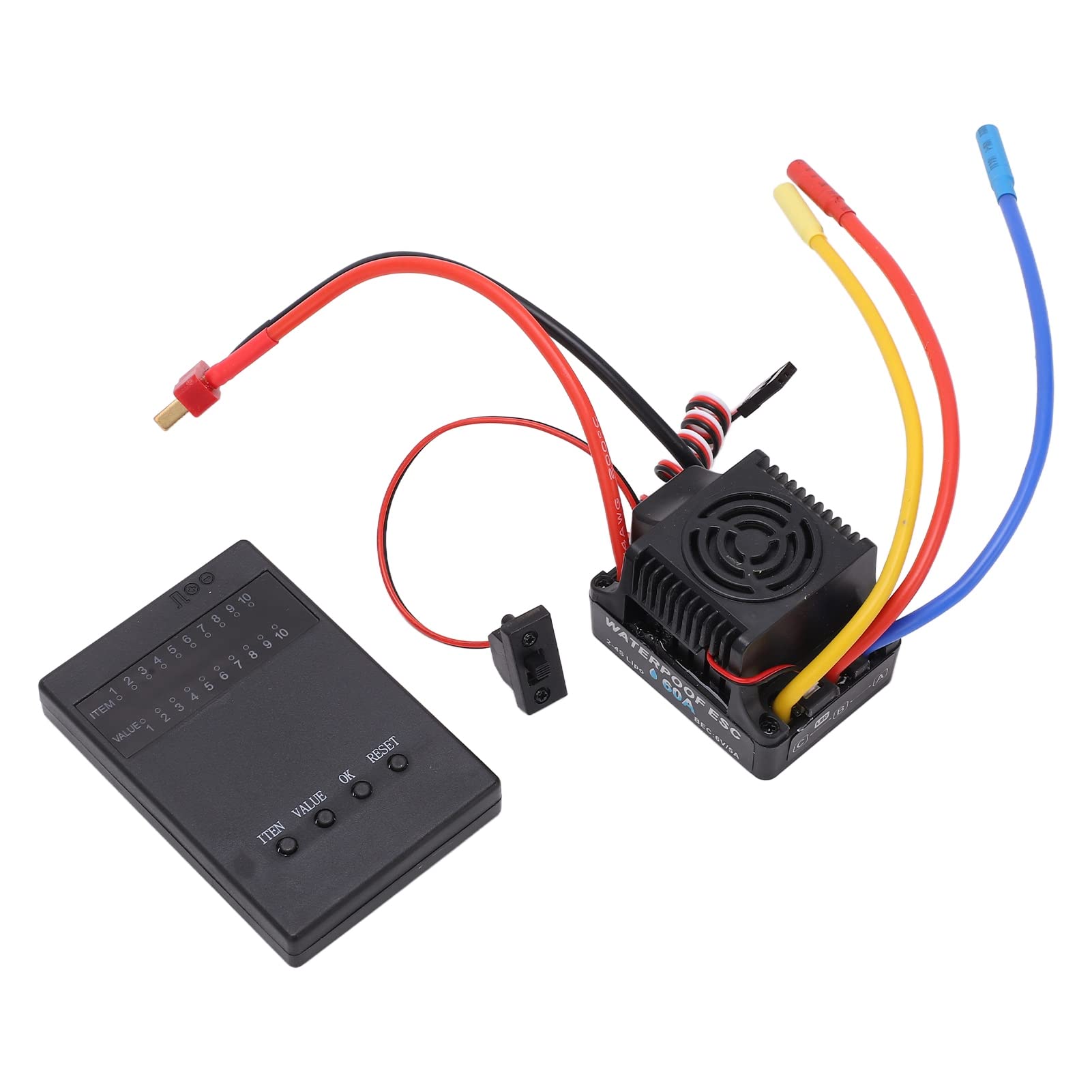 Generic Karta Programowania ESC, Escobillas Esco Safe Professional Combo Precyzyjne Zestaw (4500KV)