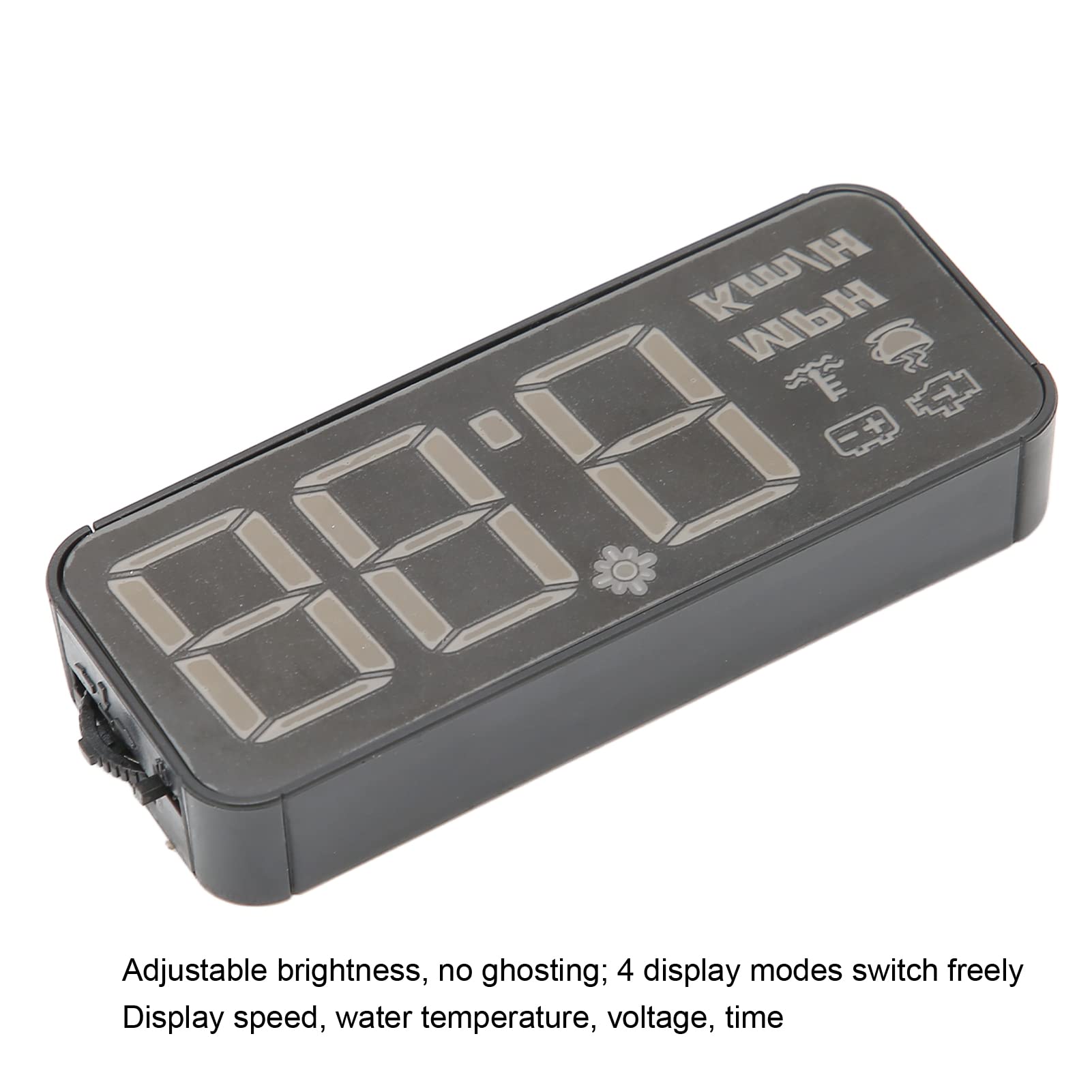 Compteur de Vitesse Numérique HUD avec Support OBD II et Alarmes