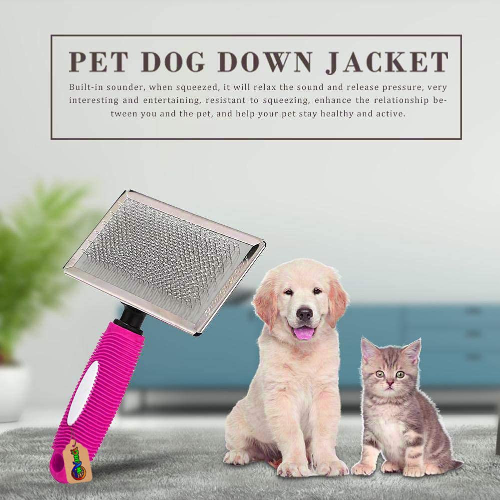 DreamAuro Pet Grooming Brush for Long Short Hair, Pet Grooming Pin Comb Steel Needles for Dog and Cat (Medium) (B086SW75Z8) Amazon Price History, Amazon Price Tracker