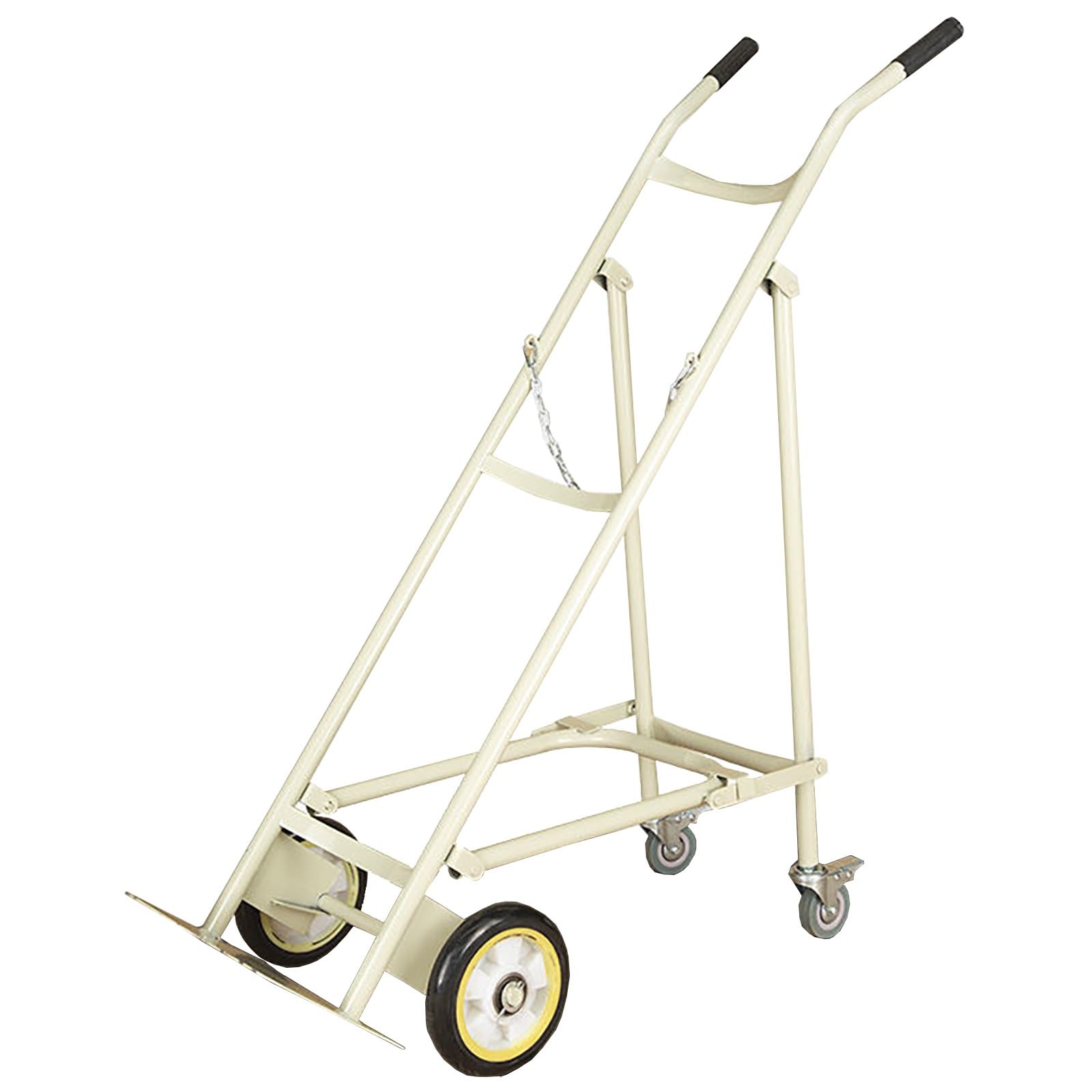 Chariot porte-bouteille oxygène pliable : fini les charges lourdes à porter