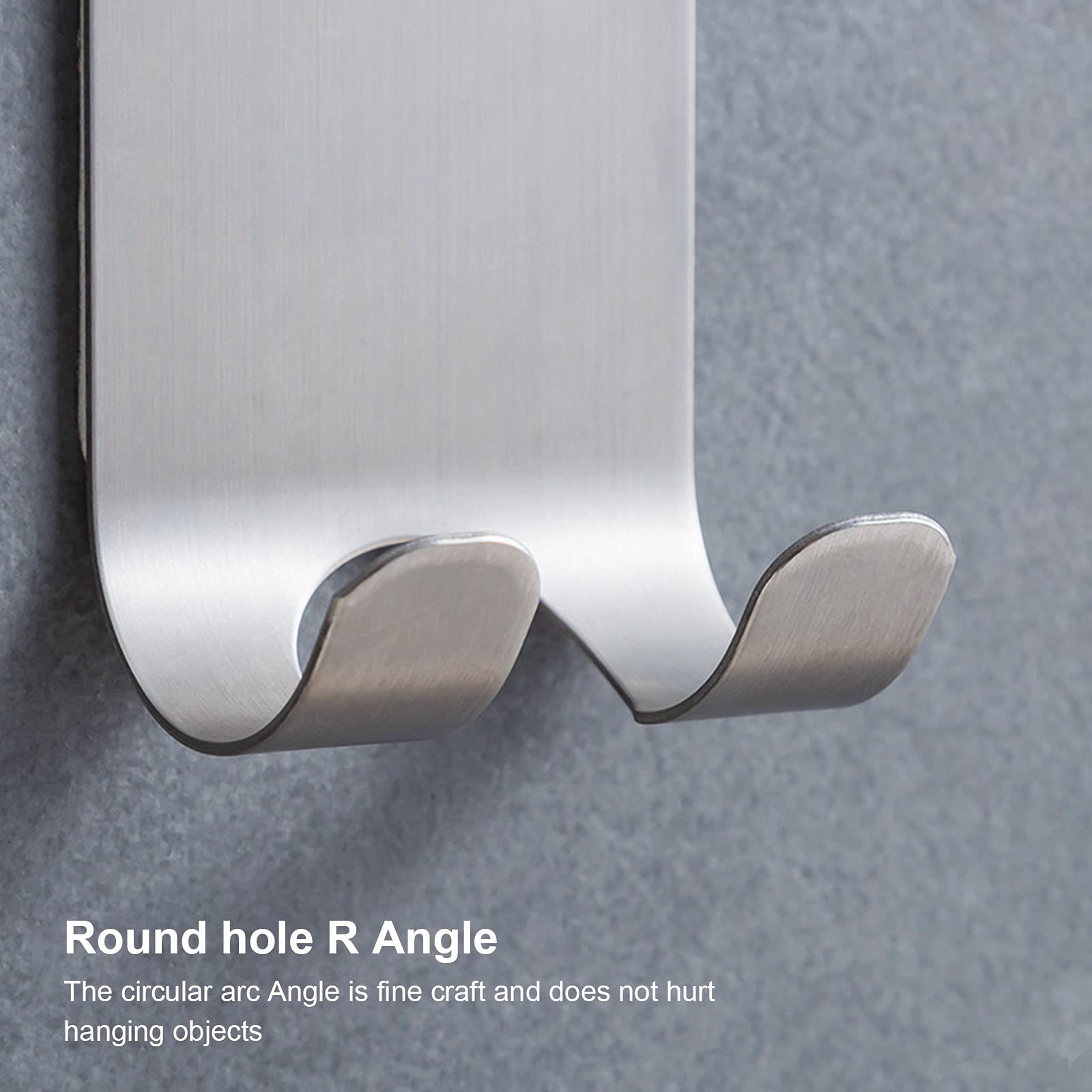 WLLHYF Lot De 5 Crochets Porte-serviettes En Acier Inoxydable étanches