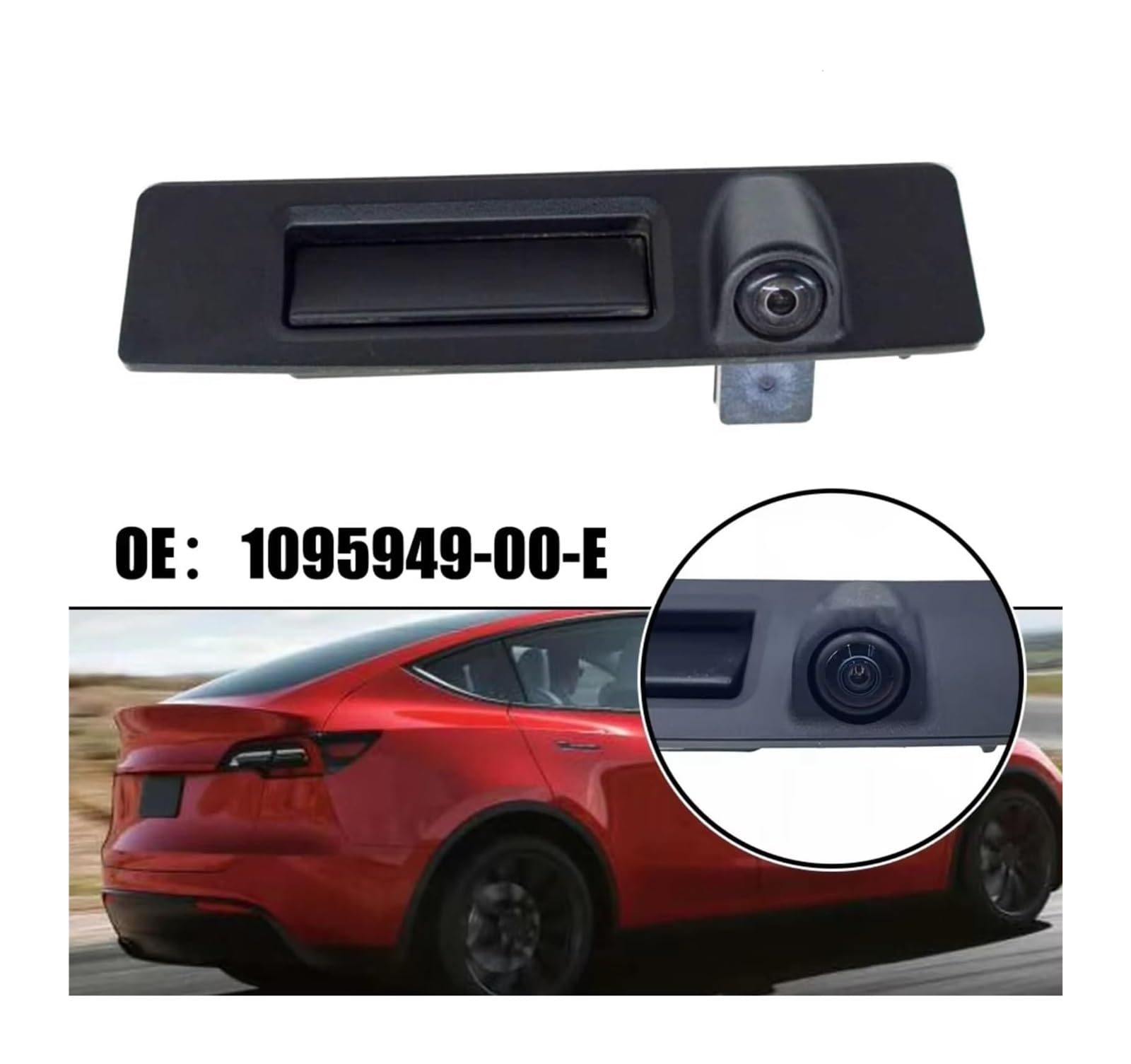 para Tesla para Modelo 3 Y Cámara De Visión Trasera Impermeable 1095949 00 E 1095949-00-E Cámara de Respaldo