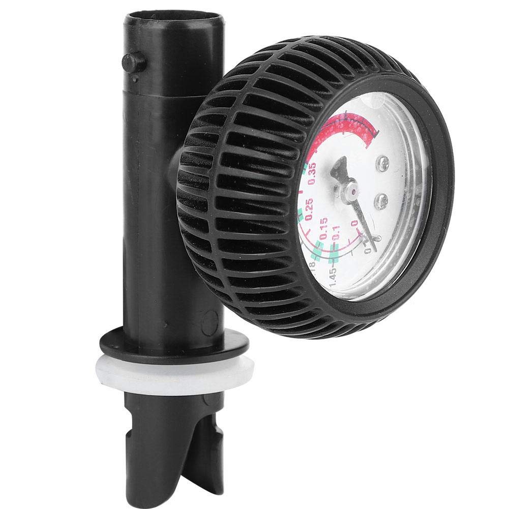 Tbest Aufblasbares Schlauchboot Manometer, Luftdruckmesser Luftpumpen-Manometer Sicherheits Barometer Luftdruckprüfer für Schlauchboot, Kajak, Boot, Surfbrett