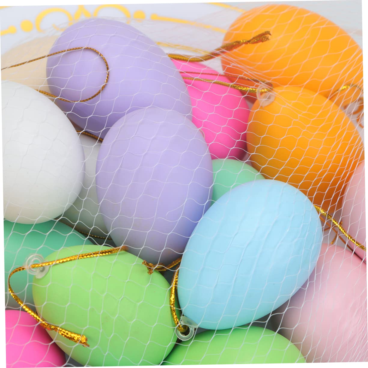 5 Set Uova Artificiali per attività Creative dei Uova Finto Appendibili per Decorazioni Pasquali E Progetti DIY 40 Pezzi*5