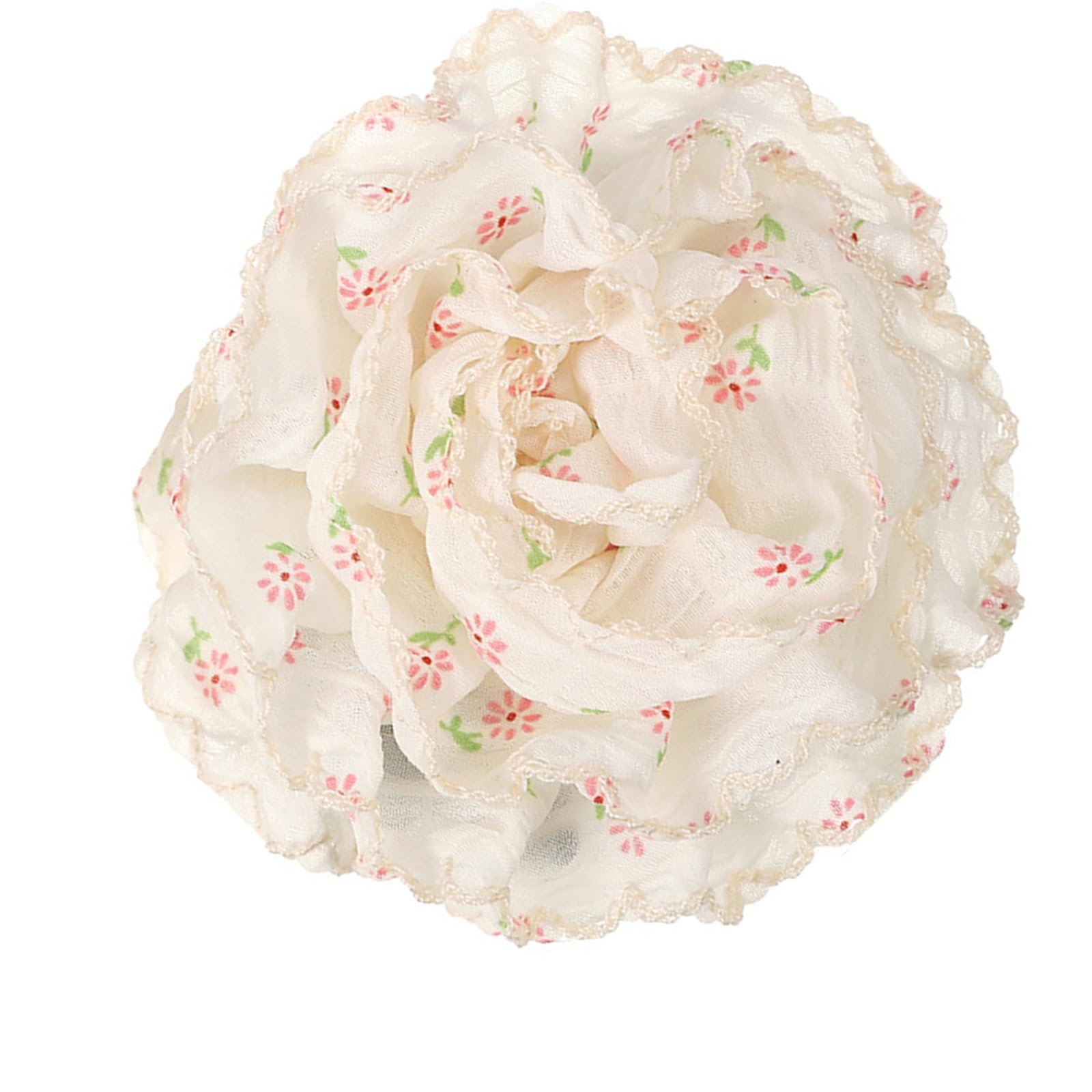 YUXITA Floral Hair Clip With Secure Grip Friendly Barrettes Lightweight Hairpin For Women Outdoor Daily Use
