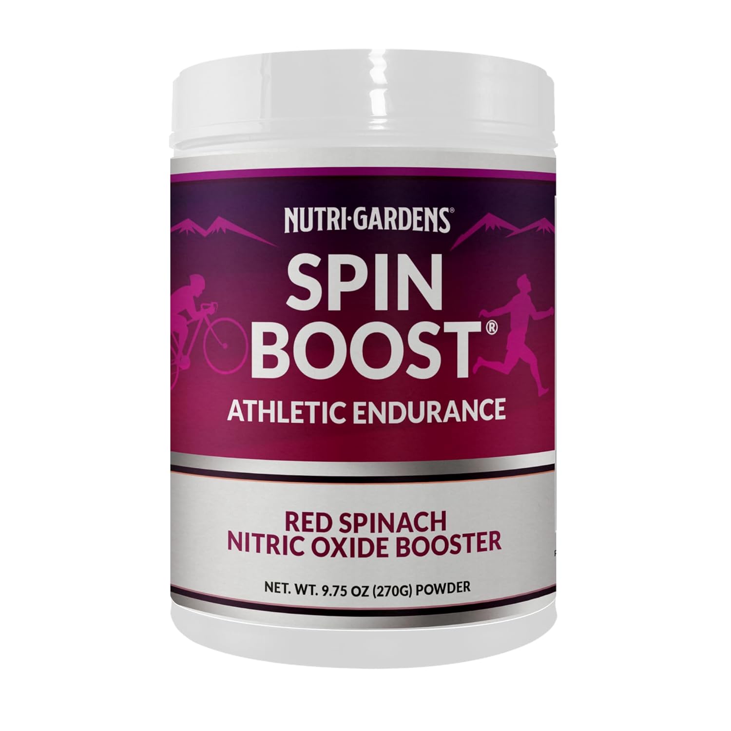 Nutrigardens Spin Boost Nitric Oxide 400mg Red Spinach Nitrate Pre