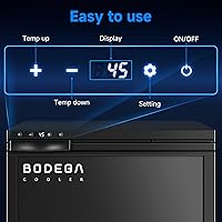 Vista 9 de BODEGA BODEGACOOLER Refrigerador de 12 Voltios, Refrigerador de RV con Control por APP, 65L (2.3 pies cúbicos) Refrigerador Congelador para RV