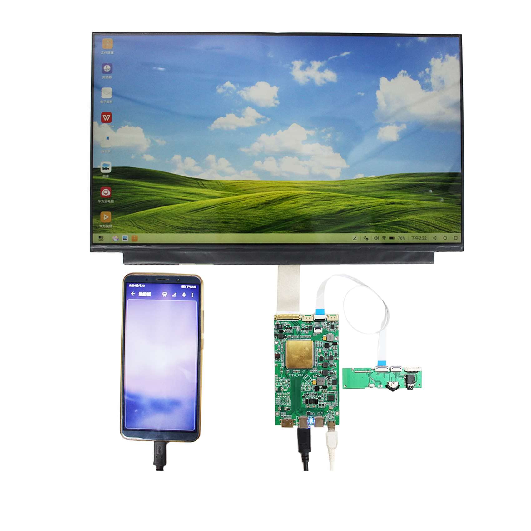 Amazon.co.jp: VSDISPLAY 15.6インチ 4K 液晶パネル 解像度3840x2160