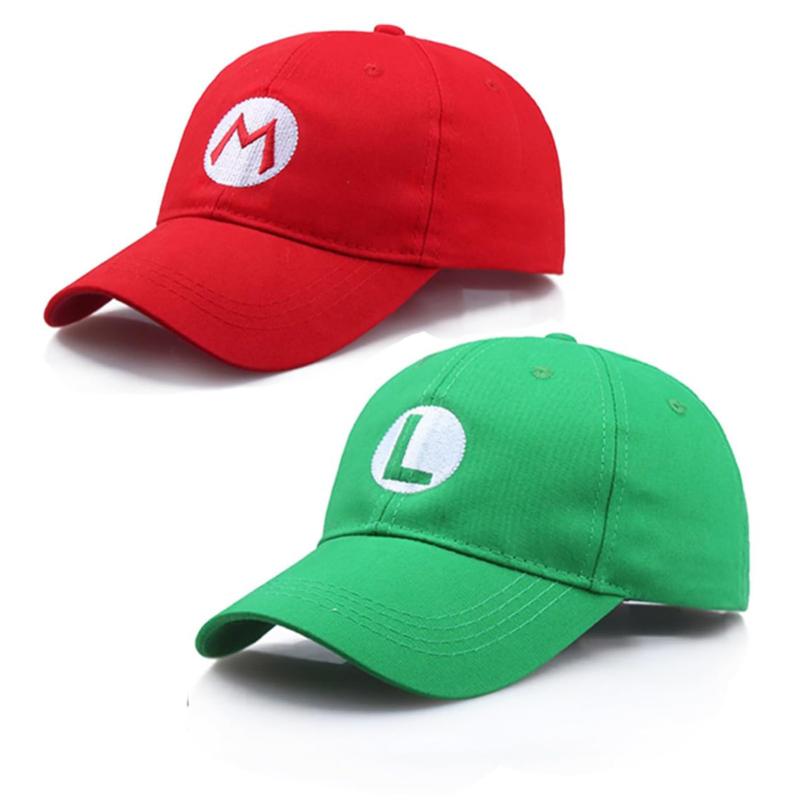 AvafierceAvafierce Bros Hats Anime Baseball Caps Coplay Hat for Adults Denim -Fade Vintage Wash Style Embroidery