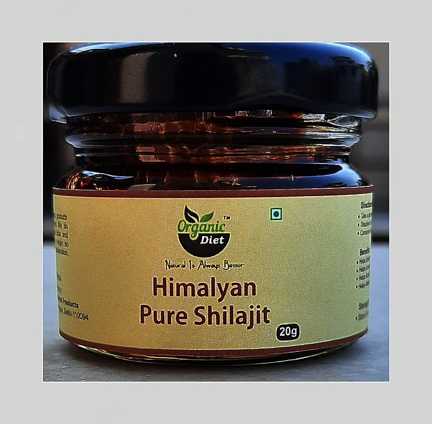 Organic Diet Pure Himalayan Shilajit Resin 20 Gram | Pure Himalayan Shilajeet | Enhance Strength, Stamina & Immunity-image-48