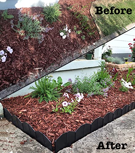 Harrier Interlocking Lawn And Garden Edging, 40 Pieces, 20 Linear Feet #TOP1