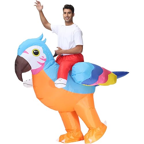 Parrot Costume Adult Inflatable Parrot Costumes Inflatable Halloween costumes Blow up Costume Adult