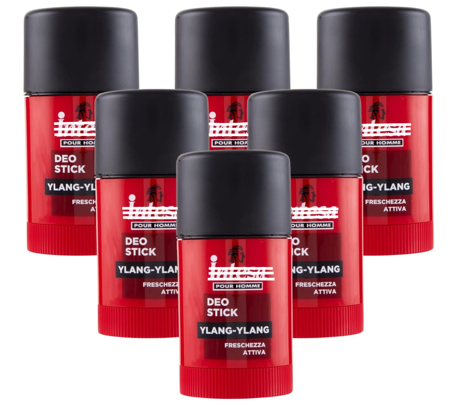 Pour Homme Deodorante Stick Ylang-Ylang, Freschezza Attiva, 75 ml (75ml (6 Stick))