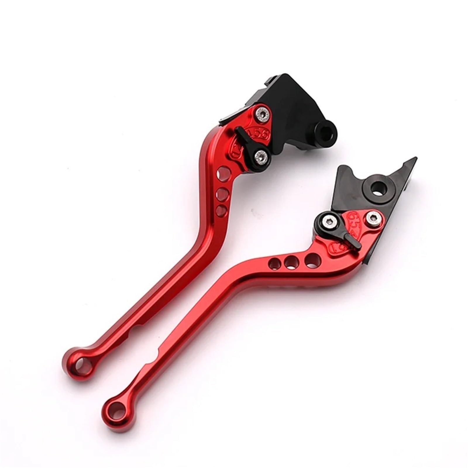 Pdaazvg Long Red Brake Lever Handle For Fzs600 Fazer Fzs 600 1998-2003 Tdm900 Tdm 900 2002-2004 Bt 1100 Bulldog Bt1100 2003-2006 Brake Clutch Levers Hand Bar Motorcycle Lever Blades(Long Red)