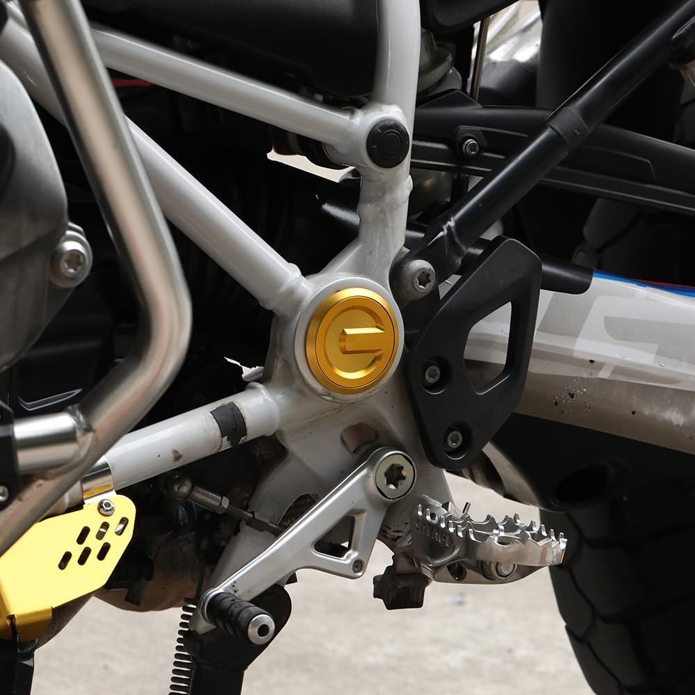 Modeer Juego de tapas de agujero de marco basculante para BMW R1250GS R1250GS Adventure R1250GS HP R1250RT 2018-2022 R1250 R 1250 GS ADV RT GSA R1250GSA R1250HP HPR1250GS (negro)