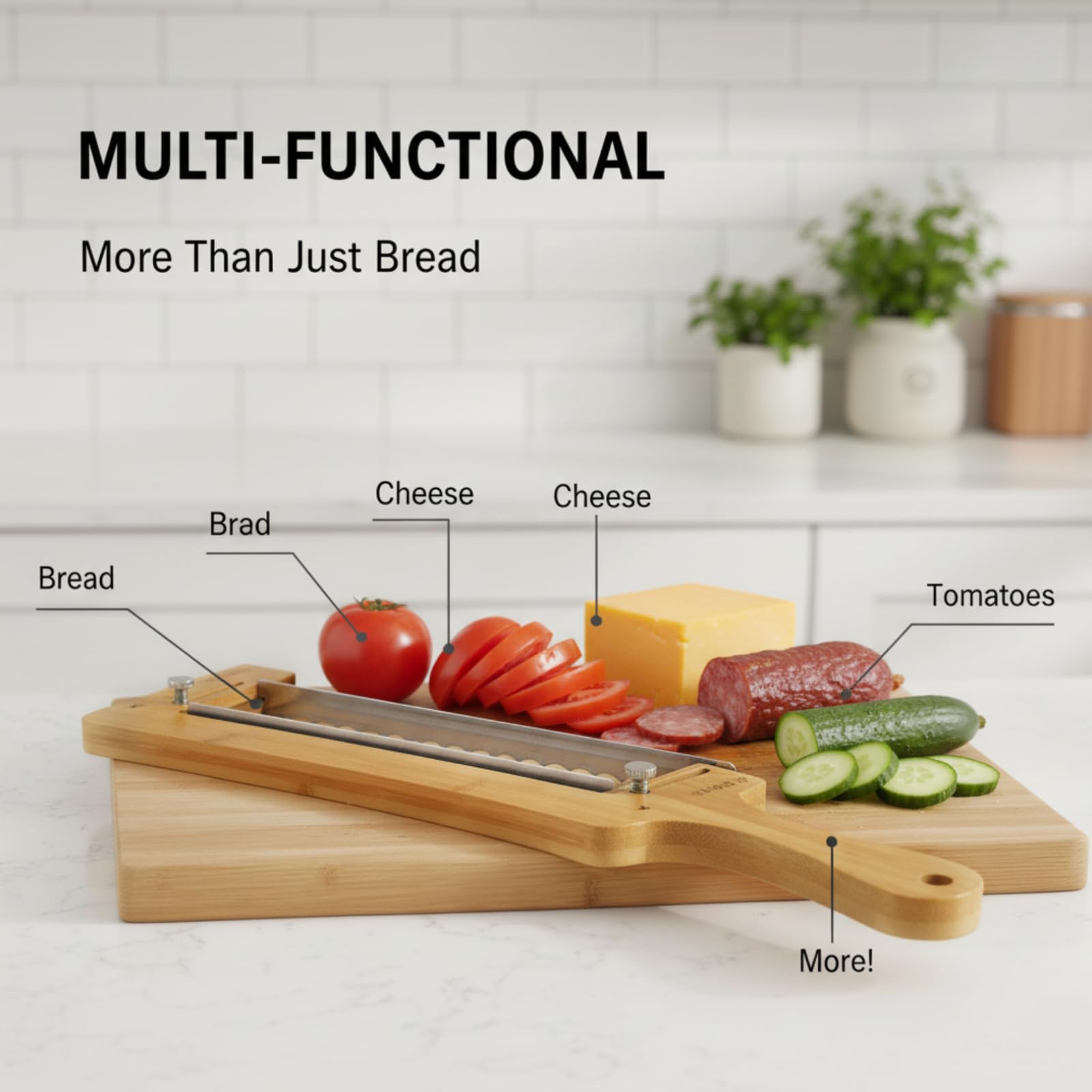 Adjustable Bread Knife - Slice Like a Pro -5 Adjustable Bread Knife - Slice Like a Pro -5