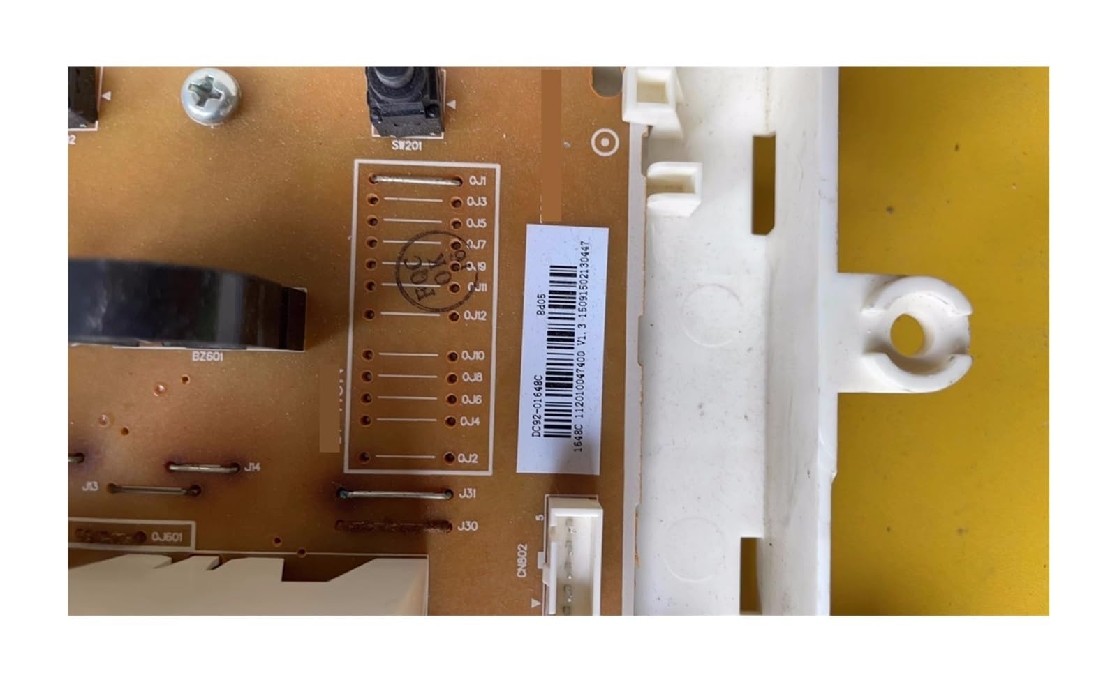 Kompatybilny z Samsung, płytą wyświetlacza pralki bębnowej DC92-01648C