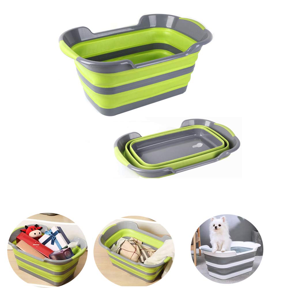 Buy Varybeaty Pet Tub Portable Washing Tub Foldable Multifunction