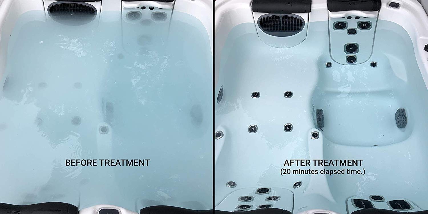 Bio Ouster Hot Tub Cleaner 3in1 Weekly Care for Portable Hot Tubs