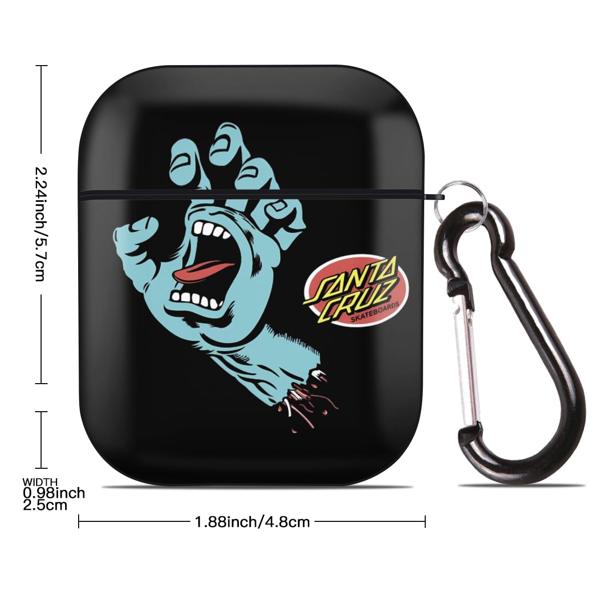 Amazon | サンタクルーズ SANTA CRUZ AirPods 第2世代 ケース