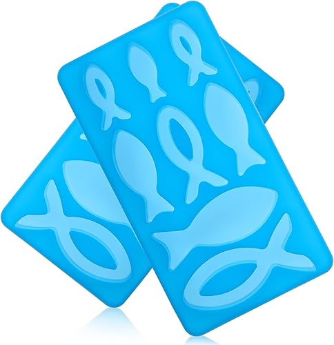 Kichvoe Molde de silicona para tartas, moldes para cubitos de hielo, moldes para pasteles para chocolate de jabón, moldes de silicona para