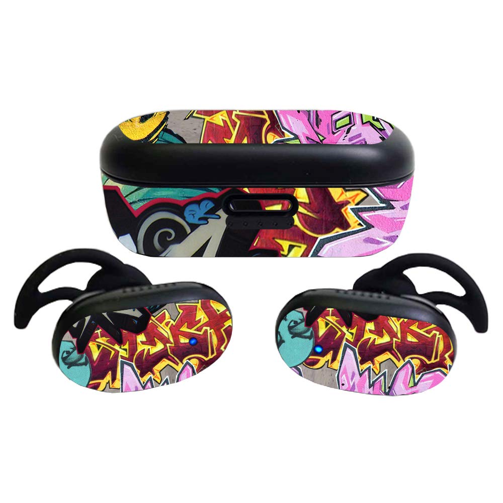 MightySkins Glossy Glitter Skin Compatible with Bose QuietComfort Earbuds (2020)