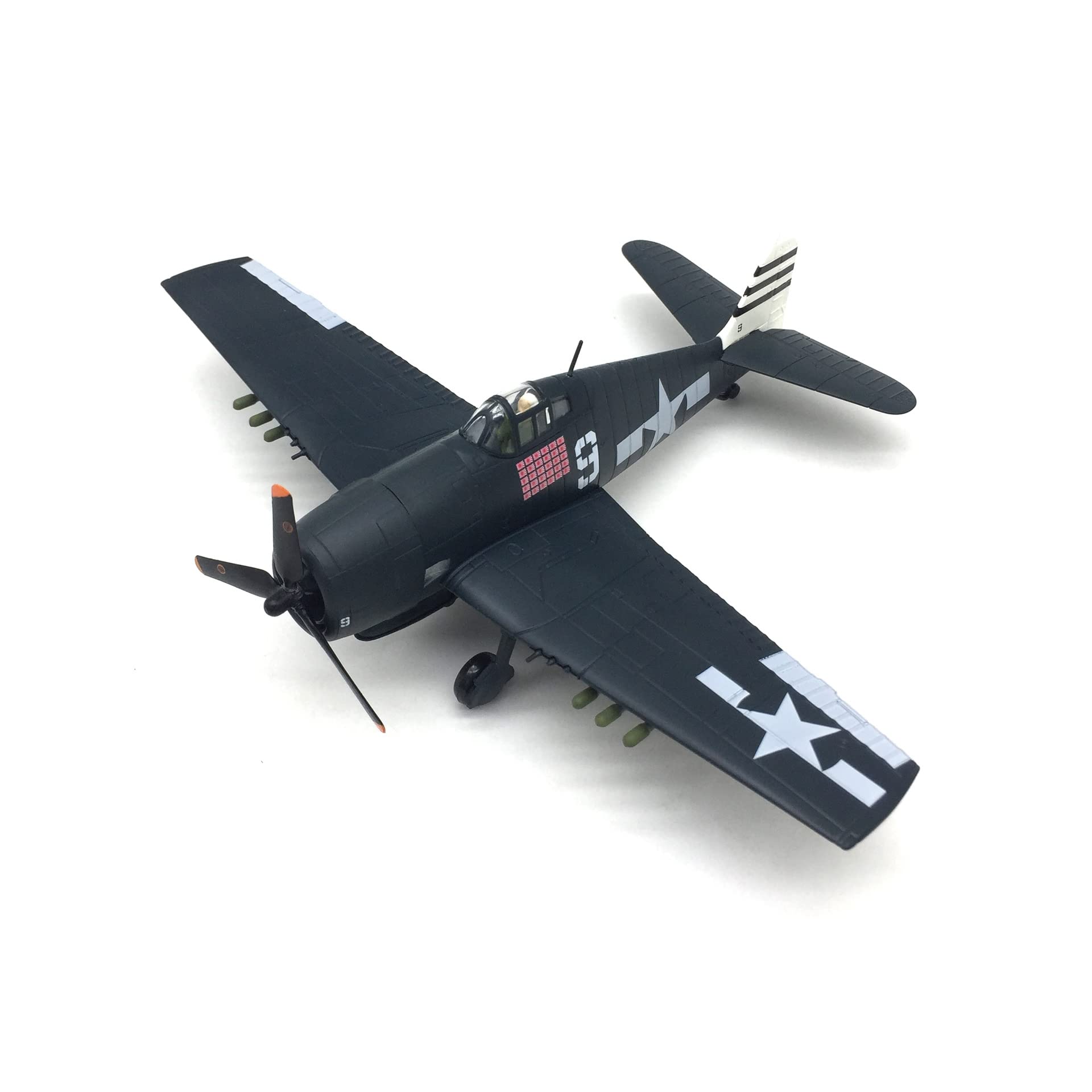 Amazon | 合金第二次世界大戦米国F6Fヘルキャット船上戦闘機モデル