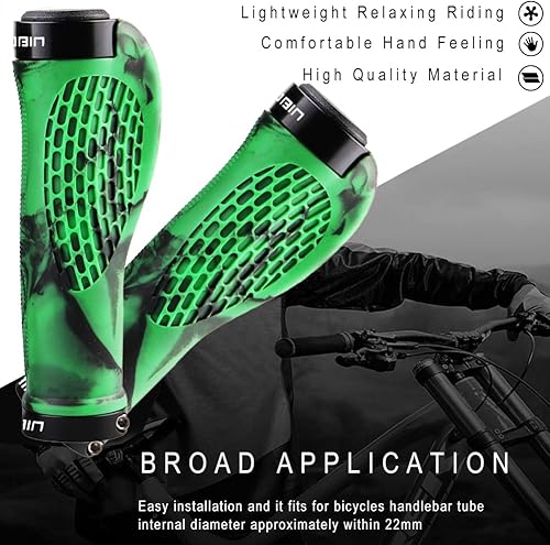 Miniatura 4 de Puños ergonómicos de manubrio de bicicleta, de Topcabin, con amplia superficie de agarre