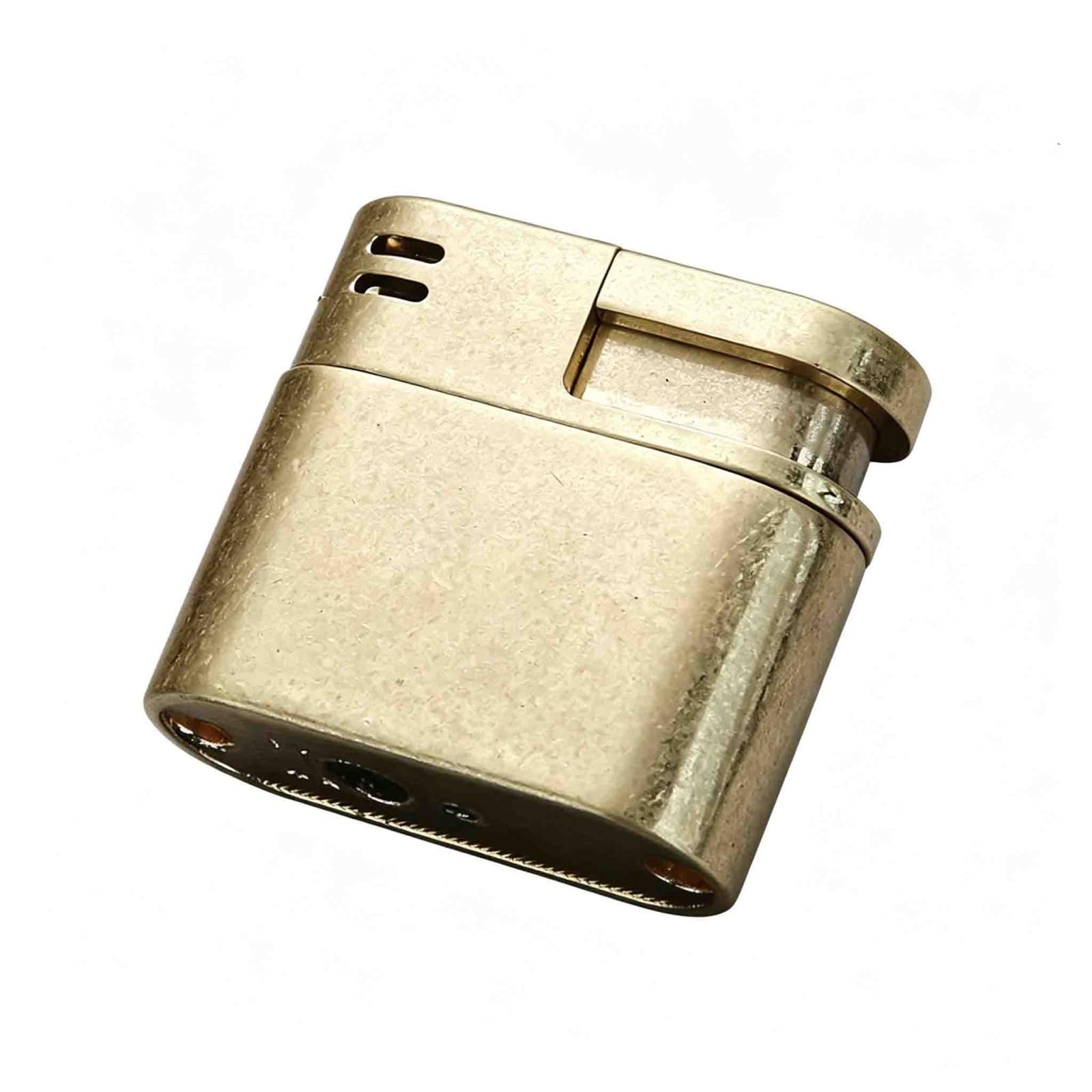 Ogqbeapc C Ogqbeap Mini Butane-Fillable, Push-Butane Ignition Pocket Lighter – A For Smokers.(C)