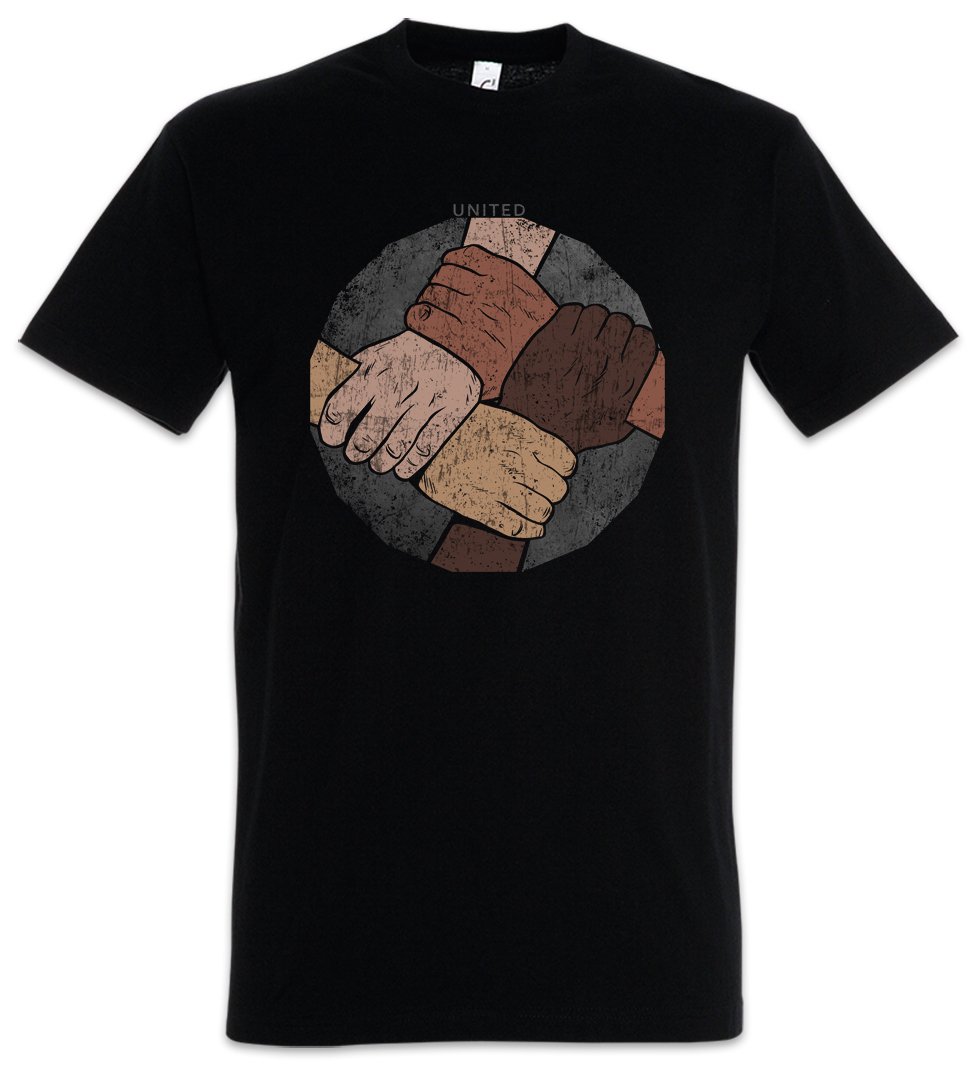 Urban Backwoods United Men T-Shirt Black Size XL