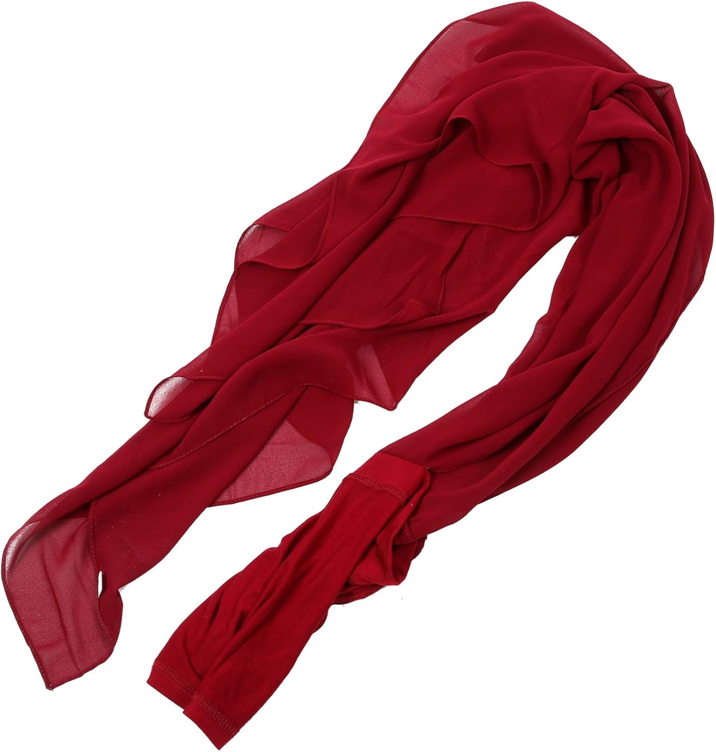 Muslim Hijab Scarf for Women Skin-friendly Decorative Headscarf with Fine Texture and Bright Color Multipurpose Arab Head Wrap for Ladies Comfortable and Lightweight Coverings