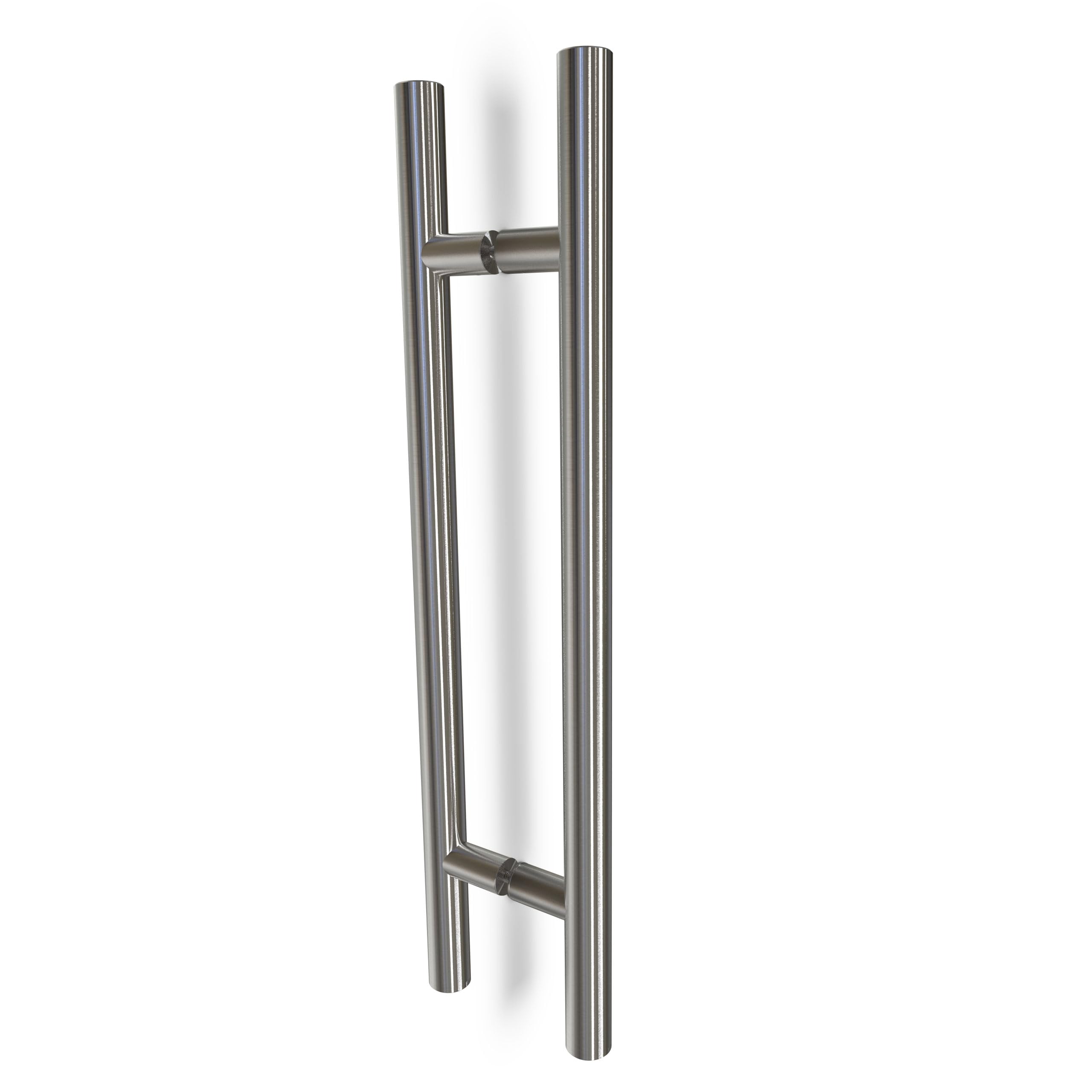 Oppali Brushed Stainless Steel 304 Entrance Door Pull Handle | Handle Diameter 30Mm | Round T-Bar | 100Cm Total Length