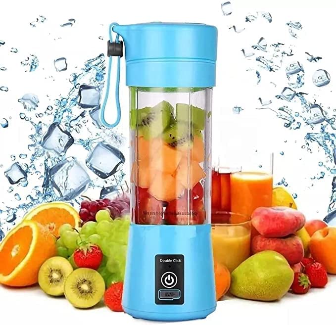 Juicer Cup，Portable and Rechargeable Battery Juice Blender, Personal Size Blenders with USB Rechargeable, Mini Juicer Smoo...