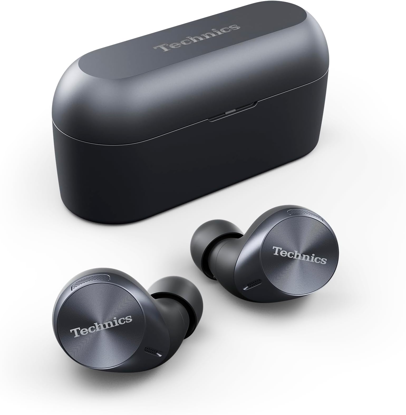 HiFi True Wireless Multipoint Bluetooth Earbuds with Advanced Noise Cancelling, Impressive Call Quality Using JustMyVoice Technology, Alexa Built in, EAH-AZ60-K (Black)