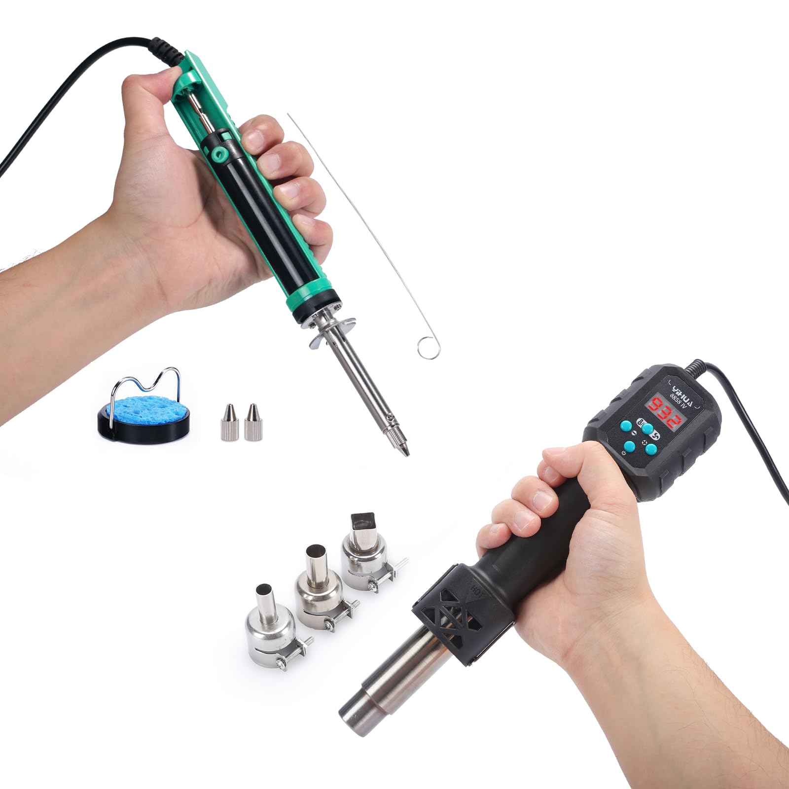 Soma@jsb Amazon.com: YIHUA 929D-V Electric Desoldering Soldering Iron