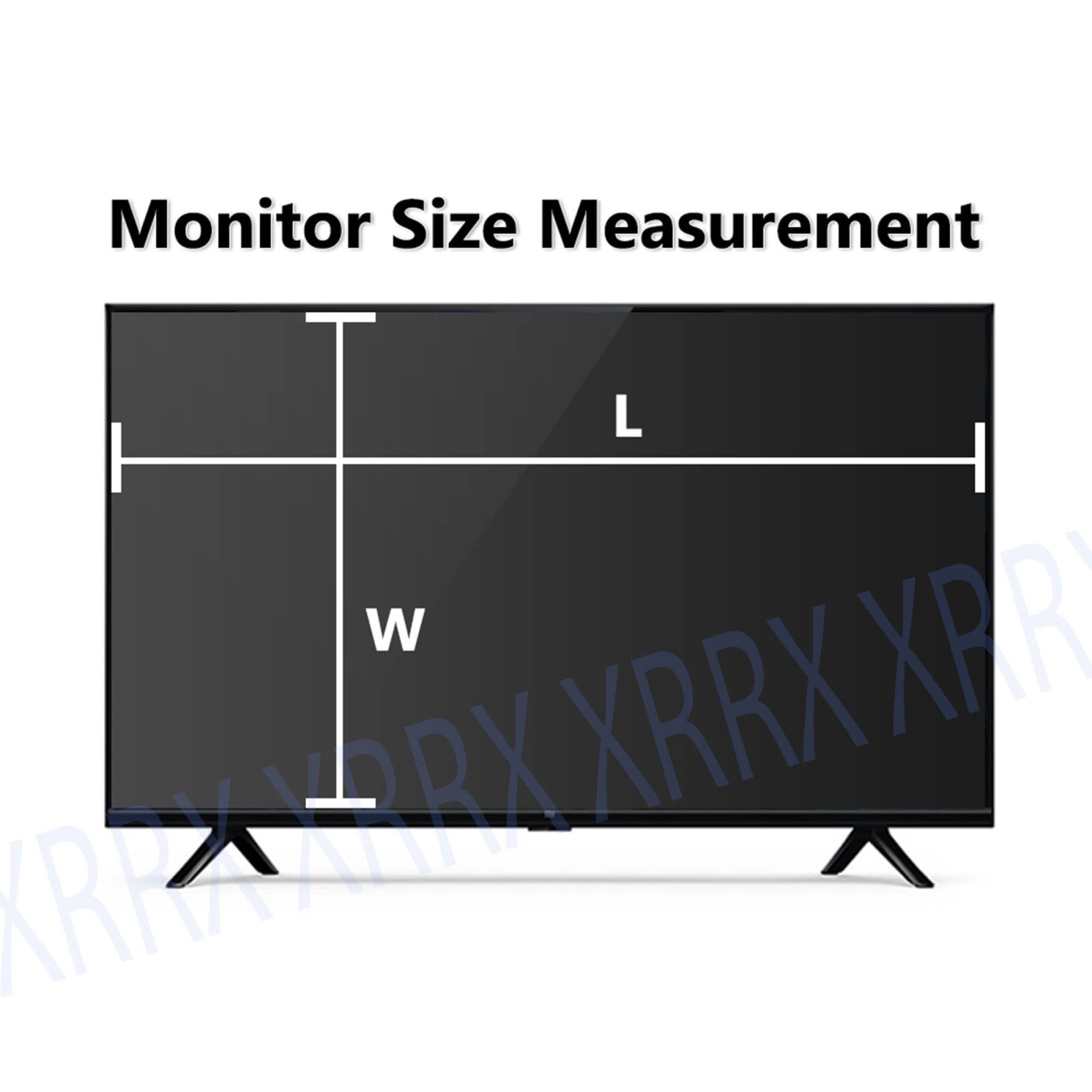 folia ochronna do telewizora, z AntiGlare-65in LCD Ochrona oczu Film telewizyjny AntiBlue Light Brak bąbelków przed zarysowaniami dla telewizorów HDTV LED, 4K OLED i QLED