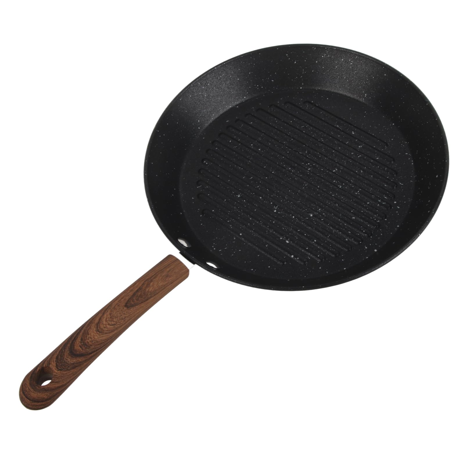 Poêle à gril ronde universelle antiadhésive pour petit déjeuner