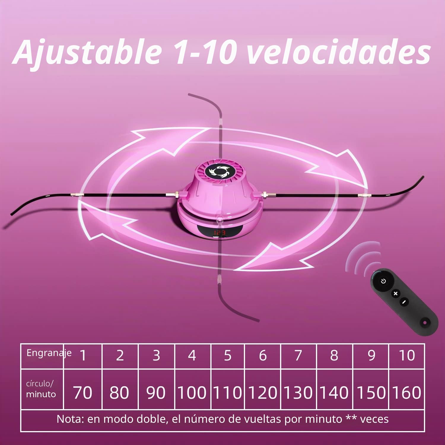 LEJIEYIN Cuerda de Saltar Recargable Cuerda de Saltar Entrenamiento con Multi Usuarios juntos Ajustable 1-10 Nivel de Velocidad con Mando a Distancia Máquina de Saltar Cuerda Contador Adecuado para Mujeres/Hombres/Niños......
