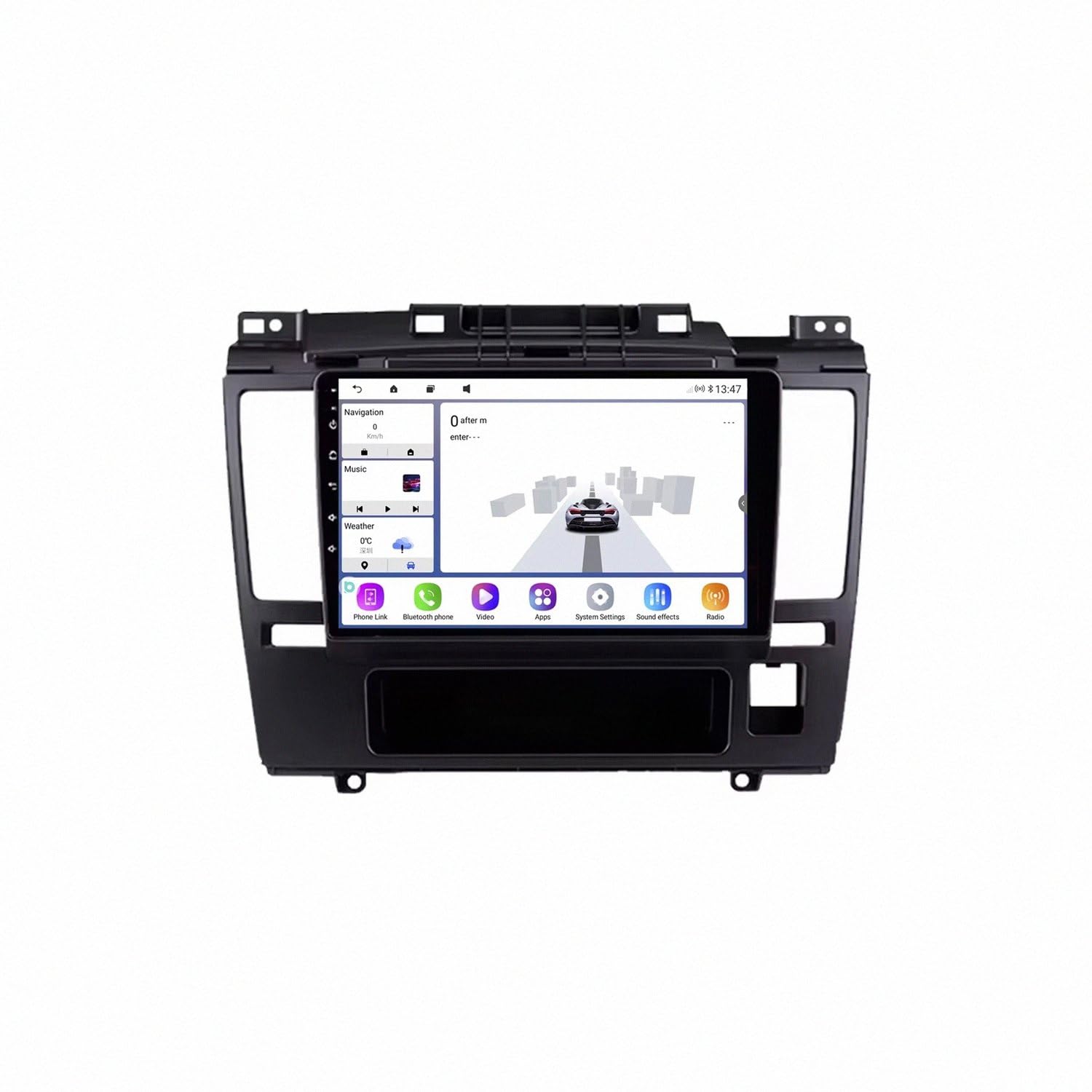 Radio de coche para Nissan Versa Note 2013-2017 con Android Auto 8