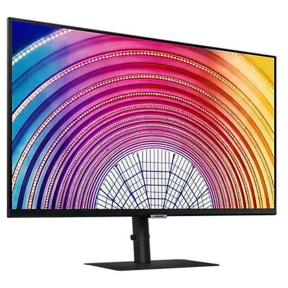 SAMSUNG - Pantalla PC Profesional de 32 Pulgadas, Serie S60 A, Color Negro, losa VA, QHD (2560 x 1440), HDMI, Display Port, Hub USB, Pie Has y función pivote
