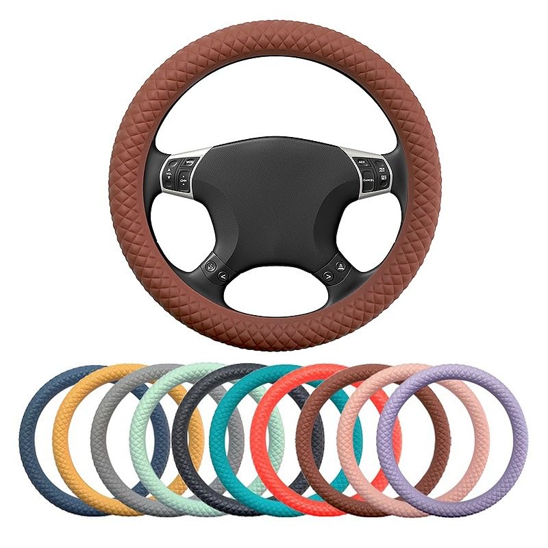 Autostuurwielhoezen Auto Stuurhoes Antislip Voor 27-42 Cm Auto Styling Stuur Wasbare Wielbeschermer Auto Stuurwielschaal Van Een Auto