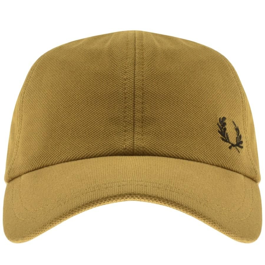 Fred PerryPique Classic Baseball Cap Hat One Size in Warm Stone, Warm Stone, One Size
