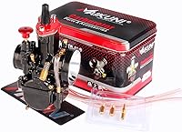 QXBER PWK Carburetor 21-34mm High Performance Universal for 50-250cc Dirt Bike ATV Motocross Scooter 2T/4T (30mm)