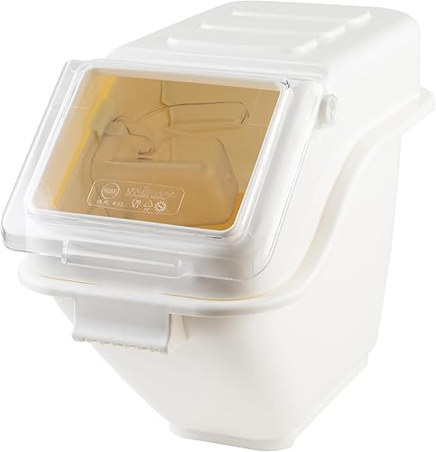 Winco Contenedor de ingredientes de estante de 5 galones, 80 tazas, NSF